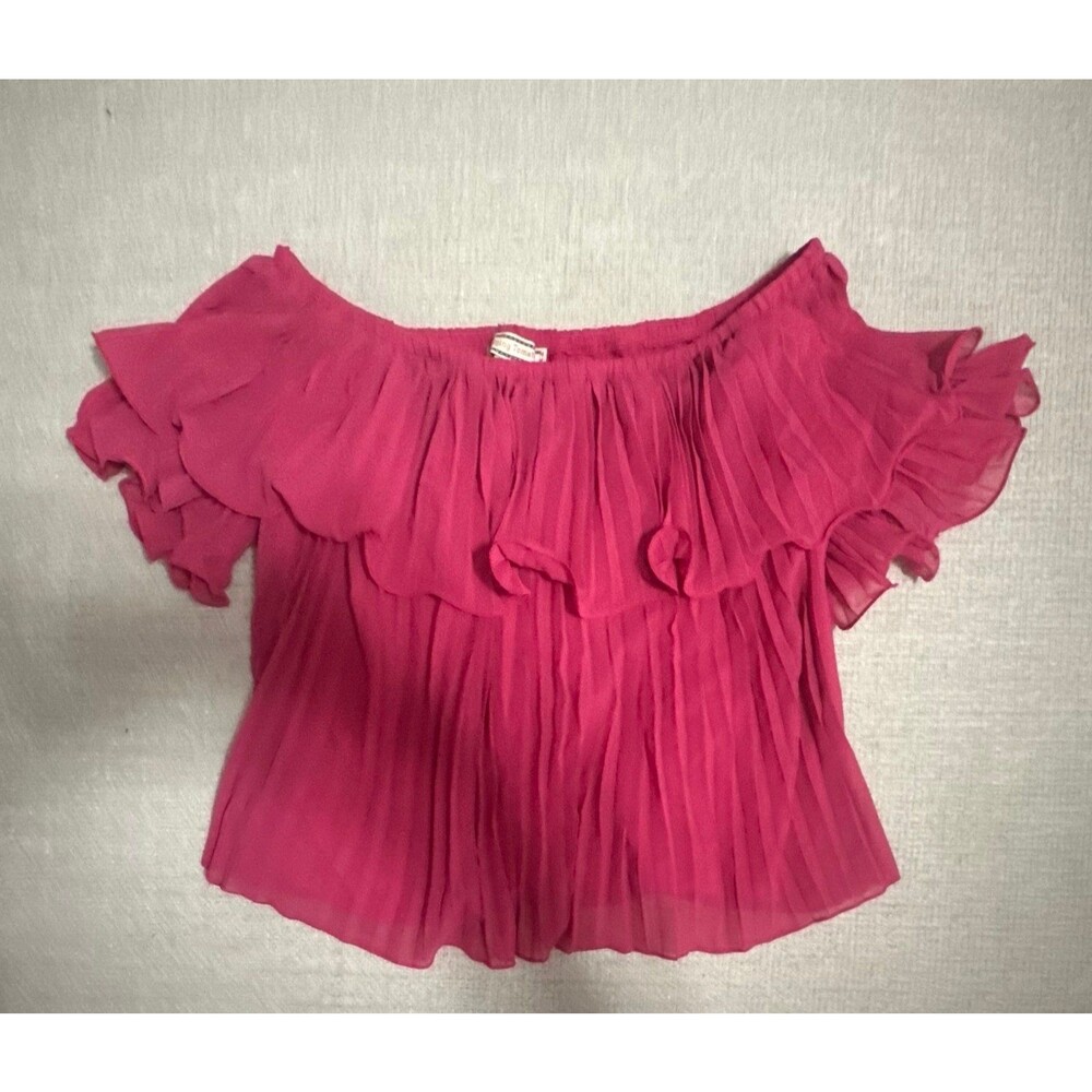 Flying Tomato Pink Halter Top size large